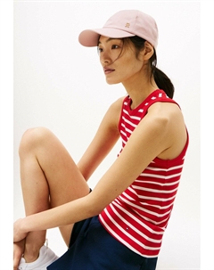 Бейсболка CHIC FIVE PANEL BASEBALL, цвет Foggy Pink Tommy hilfiger