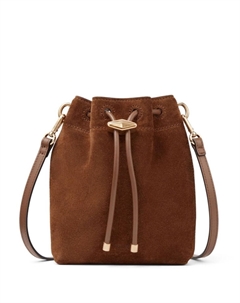 Сумка-ведро Cinch размера мини, коричневый Jimmy choo