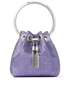 Сумка-ведро Bon Bon мини, фиолетовый Jimmy choo