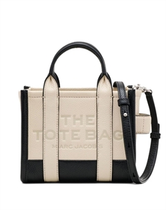Сумка The Mini CB Leather Tote, нейтральный цвет Marc jacobs
