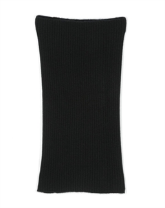 Шарф-снуд в рубчик, черный Eric bompard