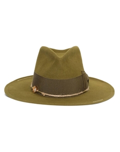 Шляпа-федора Ривер Сонг, зеленый Nick fouquet