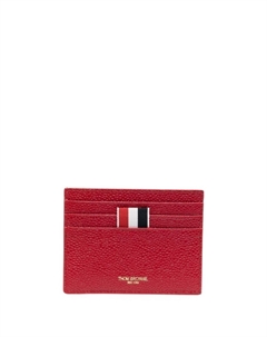 Картхолдер из зернистой кожи, красный Thom browne