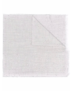 Шарф с пайетками, серый Brunello cucinelli