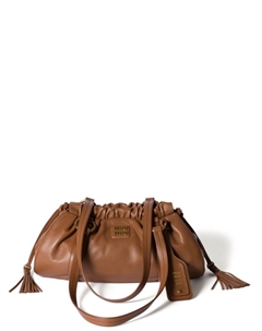 Сумка на плечо Joie, коричневый Miu miu