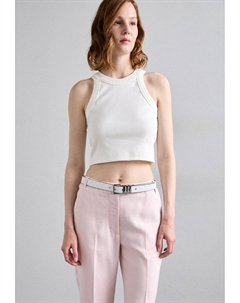 Пояс REVERSIBLE BELT, белый Michael michael kors