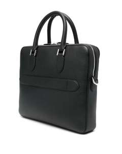 Портфель из шагреневой кожи, черный Aspinal of london