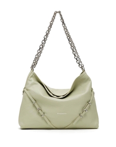 Средняя кожаная сумка Voyou, зеленый Givenchy