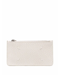 Картхолдер с декоративной строчкой, серый Maison margiela