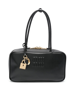 Маленькая сумка через плечо Beau, черный Miu miu