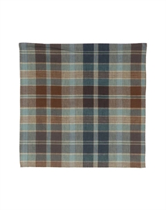 Клетчатый шарф с карманом, нейтральный цвет Polo ralph lauren