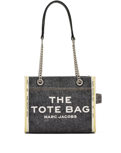 Сумка-тоут Denim Chain Small, серый Marc jacobs