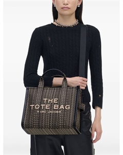 Большая жаккардовая сумка-тоут, черный Marc jacobs