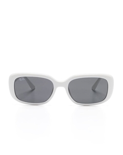 Солнцезащитные очки в массивной оправе, белый Ray-ban®