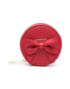 Клатч с бантом, красный Monnalisa