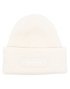 Шапка Le Bonnet Gros Grain, нейтральный цвет Jacquemus