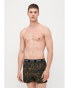 Боксеры 3 PACK, синий Hugo