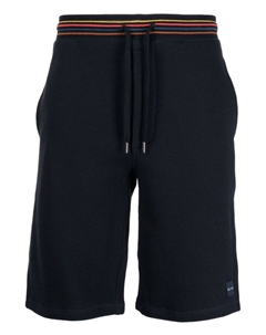 Шорты с нашивкой-логотипом, синий Paul smith