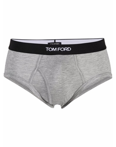 Трусы-брифы с логотипом, серый Tom ford