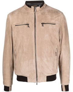 Куртка с высоким воротником, серый Moorer