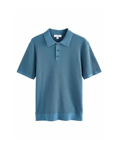 Поло REGULAR FIT SHORT SLEEVE, синий Next