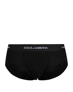 Трусы-брифы с логотипом, черный Dolce&gabbana