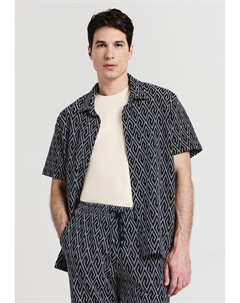 Рубашка FANTASIA GEOMETRICA, темно-синий Calliope