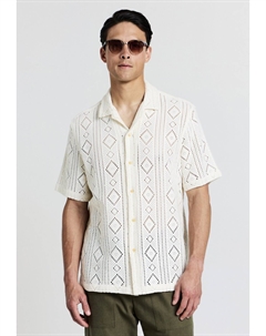 Рубашка BOWLING TRAFORATA, кремовый Calliope