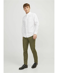 Чиносы MIT REGULAR FIT, оливковый Jack & jones