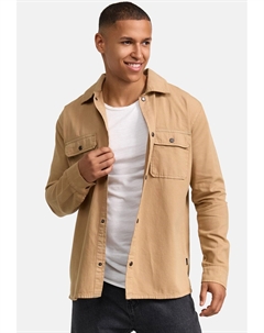 Рубашка HEMD LANGARM INCOOPLON, бежевый Indicode jeans