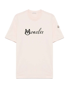 Cotton Футболка, розовый Moncler