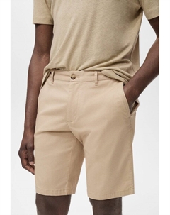 Джинсовые шорты GRACIA, бежевый Mango