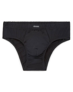 Трусы-брифы с логотипом, черный Zegna