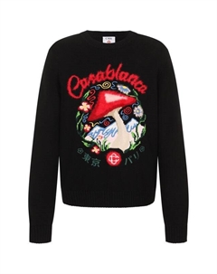 Хлопковый свитер Casablanca