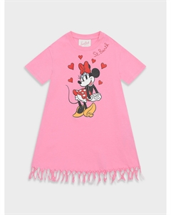Платье с принтом "Минни Маус" Saint barth