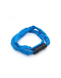 Замок велосипедный ACHL-40 Code Blue 4х900мм, цепь, 265гр, синий, 8-17061102 Author