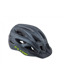 Шлем велосипедный Flow X9 201, 17отв. INMOLD, черный матовый, 263г, 8-9001675 Author