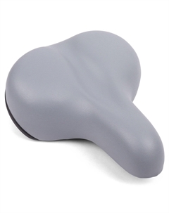 Седло велосипедное, 250 x 205 мм, серый, VS 190 grey Vinca sport