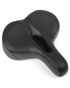 Седло велосипедное, 300 x 270 мм, черное, VS 121 Vinca sport