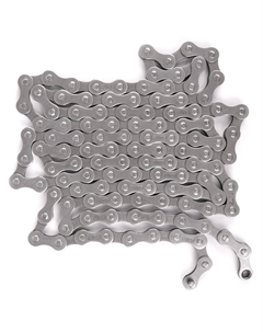 Цепь велосипедная S 33, 6-7 ск, 116 звеньев, 1/2*3/32, серая, S 33 grey(6,7) инд.упак Sumc