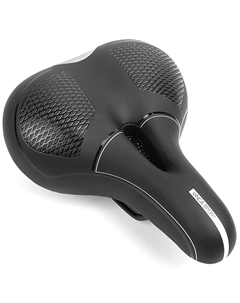 Седло велосипедное, 260 x 220 мм, черное, VS 59 black Vinca sport