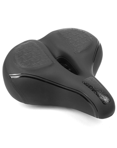 Седло велосипедное, 270 x 255 мм, черное, VS 123 black Vinca sport