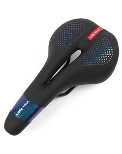 Седло велосипедное, 275 x 145 мм, с памятью формы, черное, VS 20 memory Vinca sport