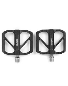 Педали велосипедные, 9/16'', 95х90 мм, черные, алюминиевые, VP 777S Vinca sport