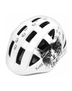 Шлем велосипедный "kotik"детский IN-MOLD с регулировкой, инд.уп. VSH 8 kotik (M) (Размер: M (52-56 )) Vinca sport