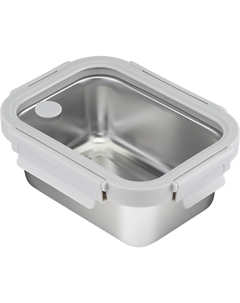 Контейнер для еды SFE-SS-LB-ST-GLS-GR-800 Smart solutions