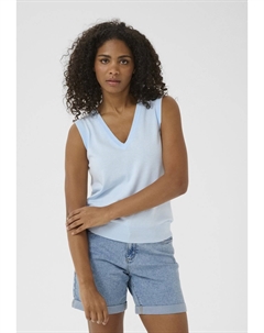 Топ KALIZZA, светло-голубой Kaffe