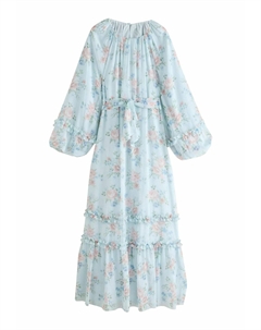 Длинное платье, синий Next