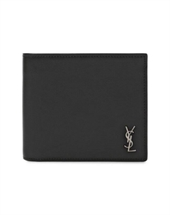 Кожаное портмоне Saint laurent