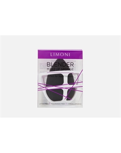 Спонж для макияжа Blender makeup black sponge 1 шт Limoni